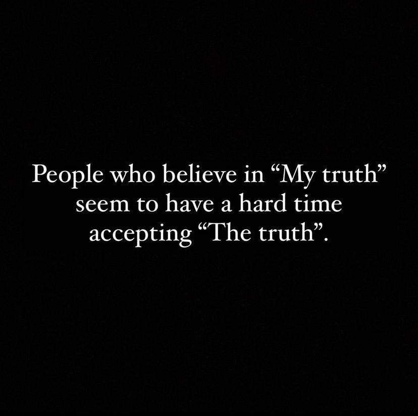 Truth, Tired of the lies!